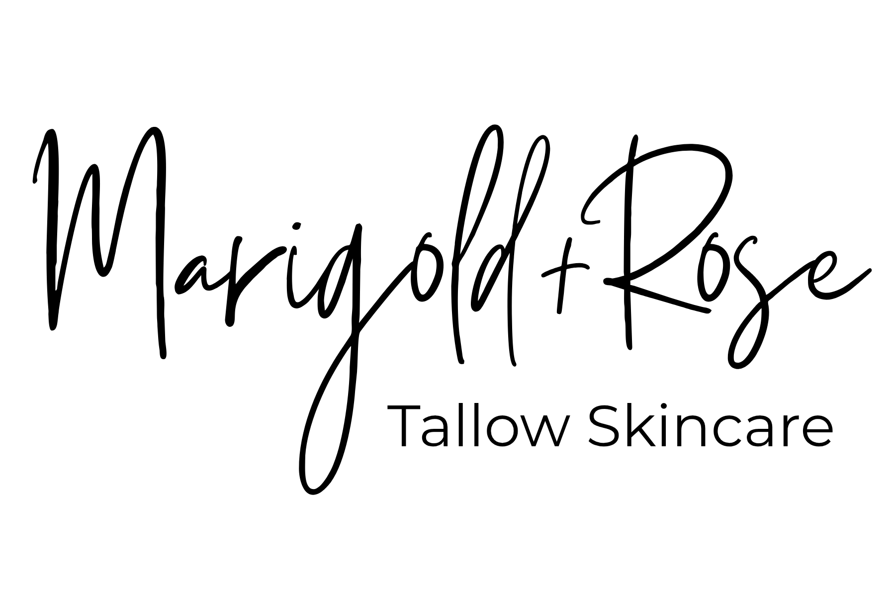 Marigold + Rose Tallow Skincare logo