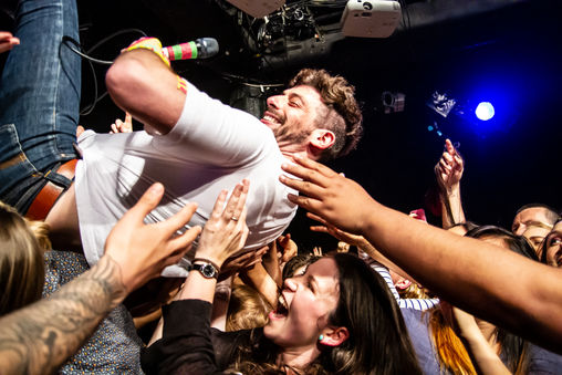Bluejuice live at The Corner Hotel Melbourne concert photography by Lucinda Goodwin
