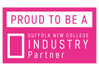 The Proud To Be A Suffolk New College Industry Partner Logo