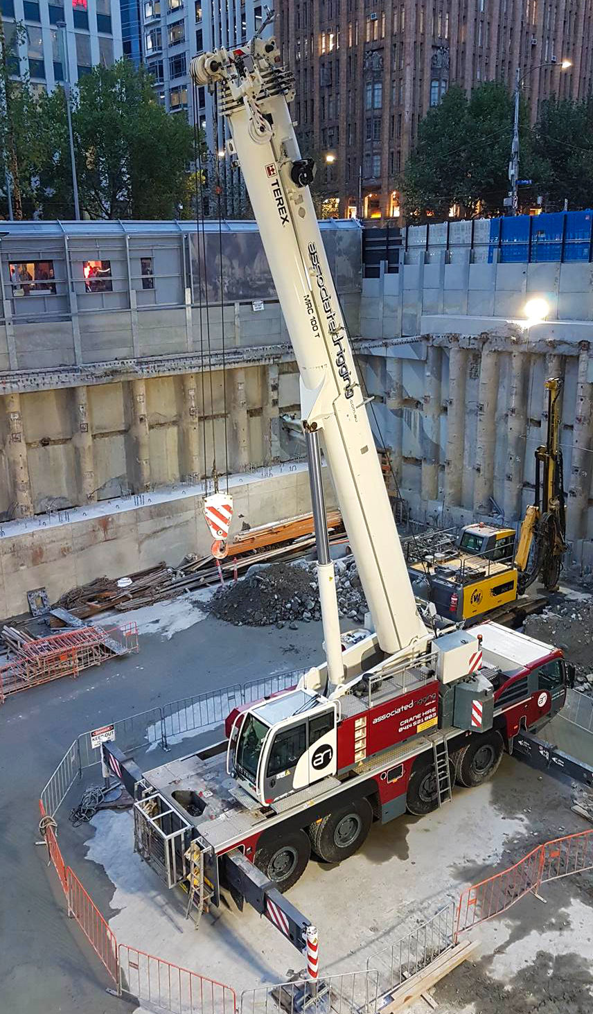 Associated Rigging at Metro Tunnel