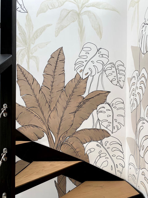 mdd décoration- Claire Dodin-décoration-art-peinture-artiste peintre-métier-art-visuel-illustration-chambre-peinture murale intérieur-peinture murale et plafond-fresque murale-design mural-design mural monumental-fresque murale monumental-peinture murale monumentale-peinture murale décorative-papier peint-fresque murale chambre-fresque murale extérieur-fresque murale posca-peintre muraliste- décoration murale-décoration intérieure-fresque logo- fresque atelier de couture- fresque fleur-fresque florale-fresque bien-être-décoration maison médicale-peinture nuages- fresque colorée- peinture fleurs-fresque végétale- fresque tropicale