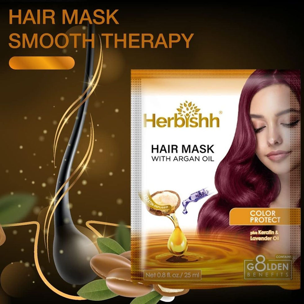 Thumbnail: INTENSE Moroccan Argan Oil, Hydrolyzed Keratin and Lavender Hair Mask