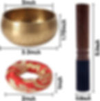 Thumbnail: Tibetan Singing Bowl Set Sound Bowl - Handcrafted in Nepal