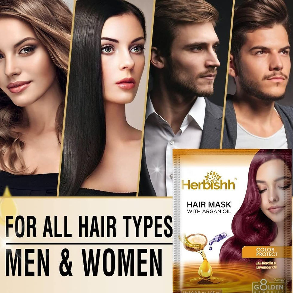 Thumbnail: INTENSE Moroccan Argan Oil, Hydrolyzed Keratin and Lavender Hair Mask