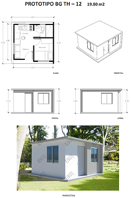 prototipo Tiny House BG TH - 12 Bg Arquitectos