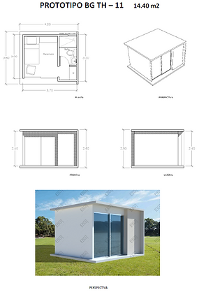prototipo Tiny House BG TH - 11 Bg Arquitectos