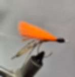 Hand tied flies for surf fishing for pompano
