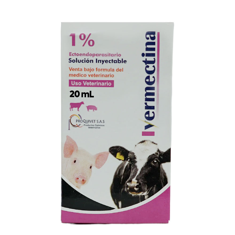 Ivermectina inyectable 20ml