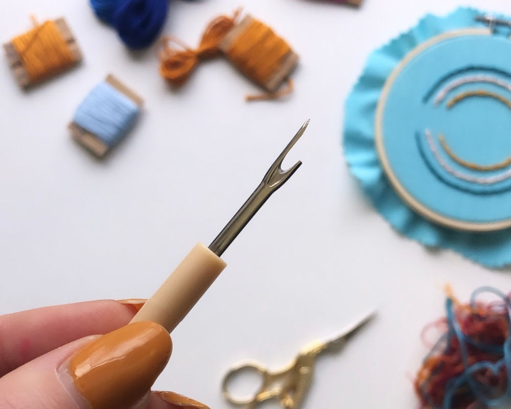 removing embroidery and starting over