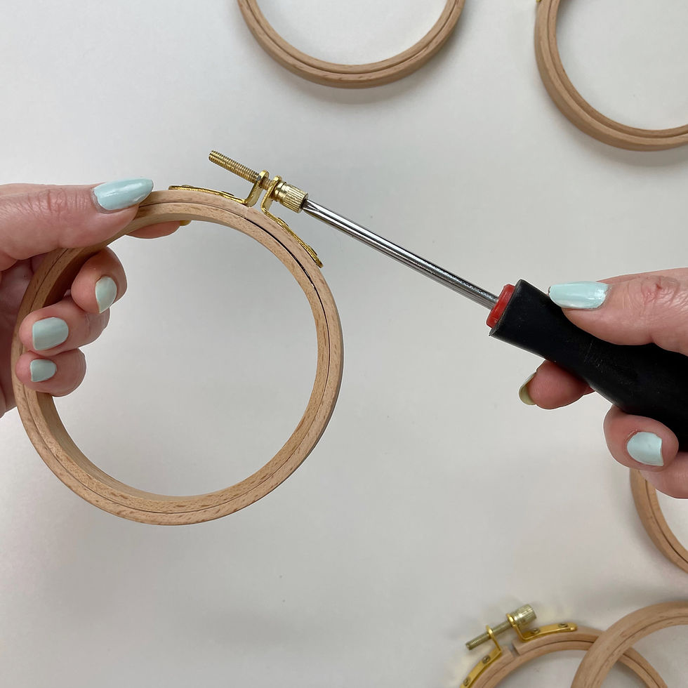 Thumbnail: Beechwood Embroidery Hoops
