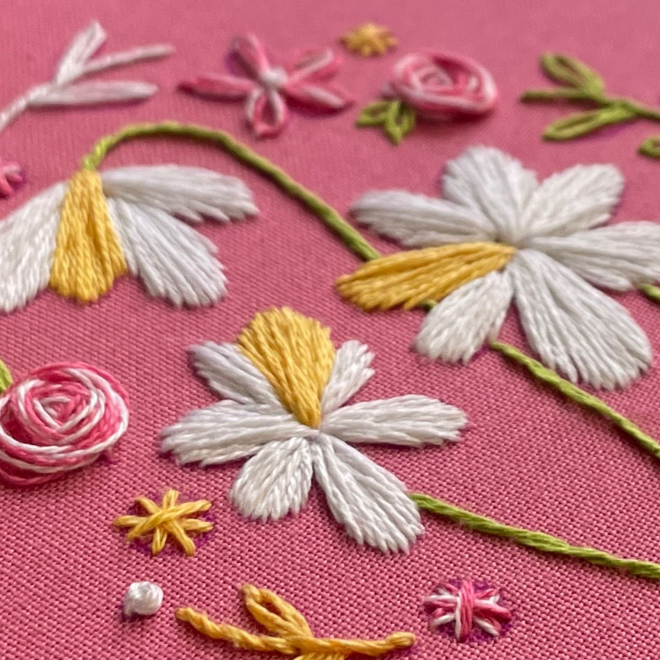 beginner friendly embroidery kits with step by step instructions