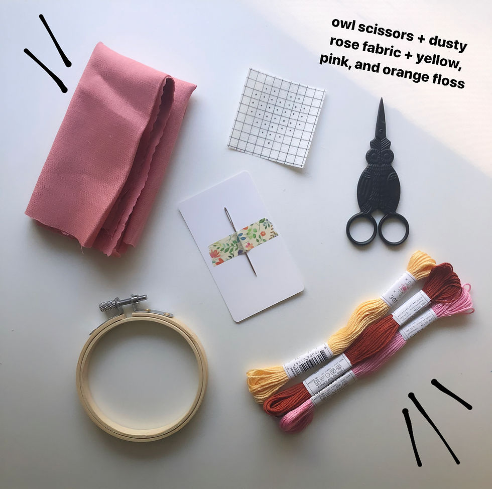 Thumbnail: Mini Heart Cross-Stitch Kits
