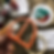 Thumbnail: A pair of embroidery scissors with large, round handles.