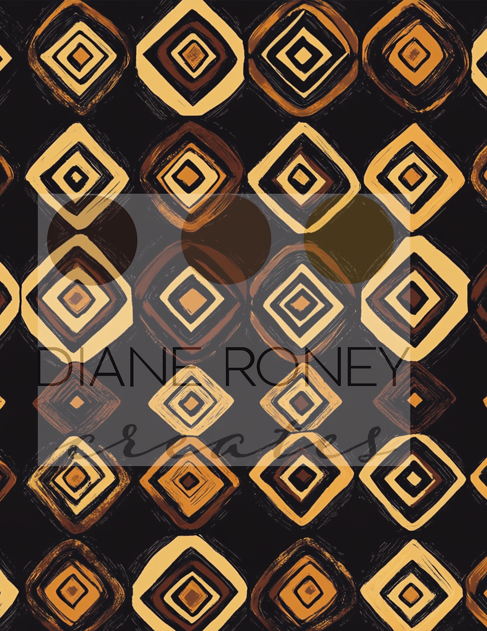 Thumbnail: Golden Essence: African-Inspired Paper Pack