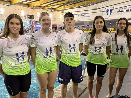 Sis nedadors de CNB han participat en el Circuit Català de Trofeus Absolut
