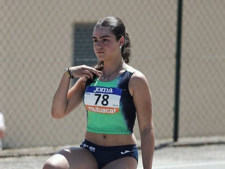 L’atleta balaguerina Mariona Marqués va quedar 5a al Campionat Catalunya Sub16