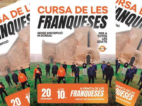 El proper 20 de desembre torna una nova edició de la Cursa de les Franqueses