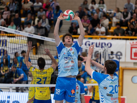 El balaguerí Bernat Castellà ha debutat a la selecció espanyola SOTS21 de volei