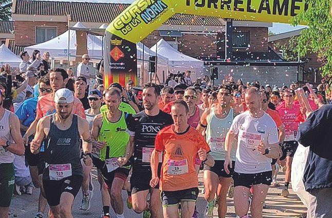 El balaguerí Ivan Menchón guanya la 12 edició de la Cursa de la Noria a Torrelameu
