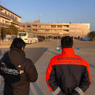 神奈川県消防学校向けドローンスクール（SAGAMIHARA）