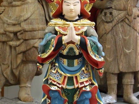 仏像修復・・・修復後