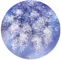 50 cm diameter
olieverf op paneel
