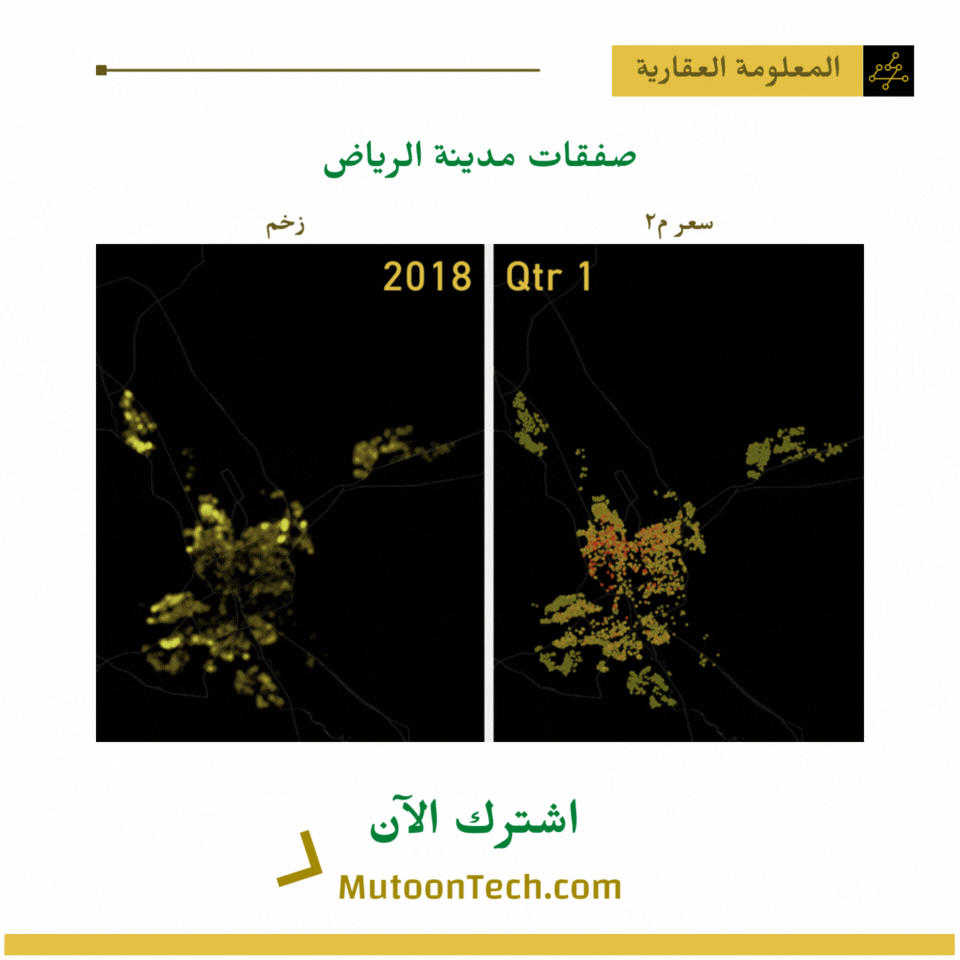 خريطة صفقات مدينة الرياض، تلاحظ تأثير الأحداث الاستثنائية؟   كورونا؟ إيقاف المخططات؟      وش بعد؟