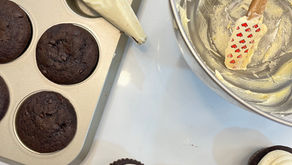 Fudge-y Chocolate Cupcakes with Brown Butter Buttercream