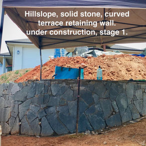 RETAINING WALLS & WET SEASON STORM WATER RUNOFF