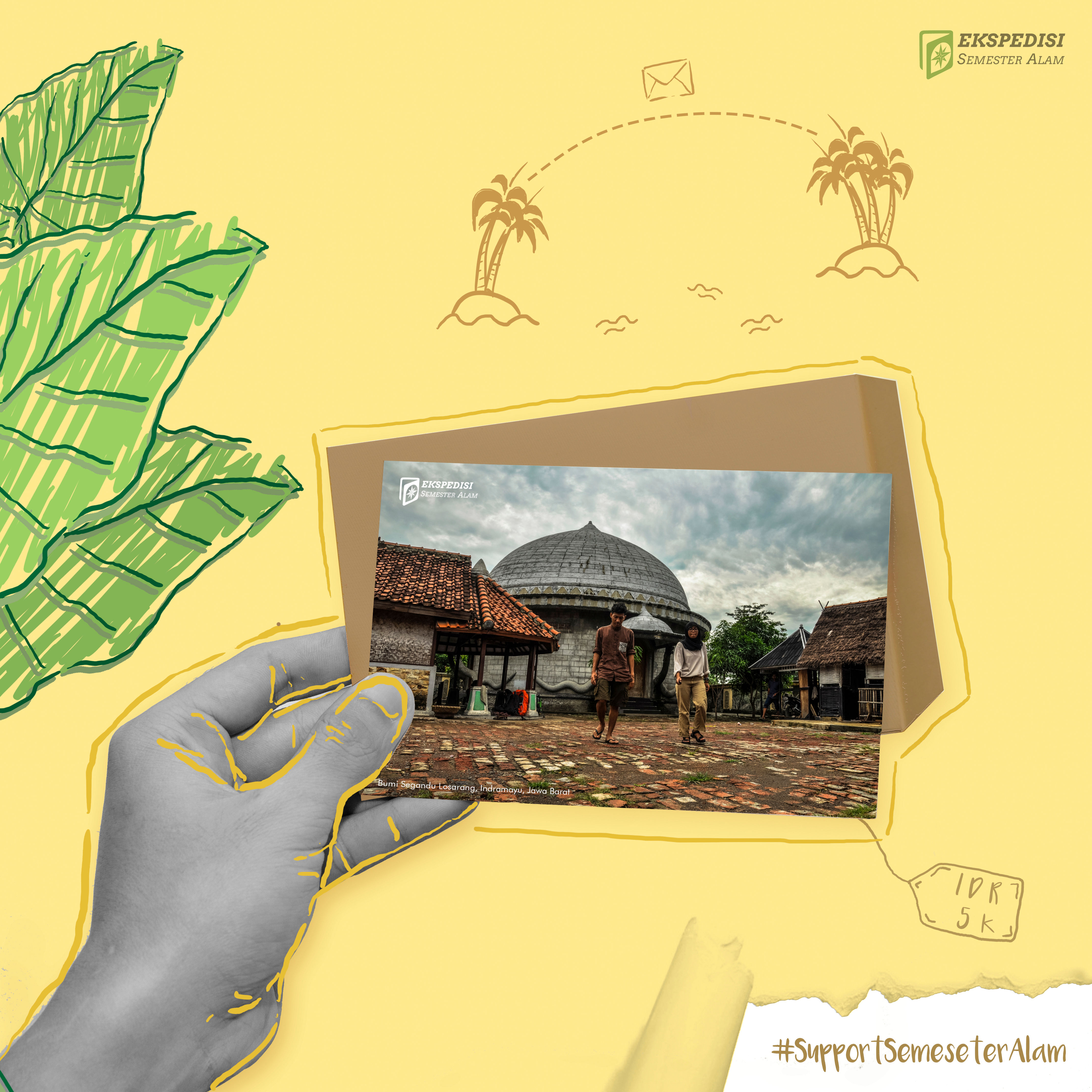 Kartu Pos - Bumi Segandu