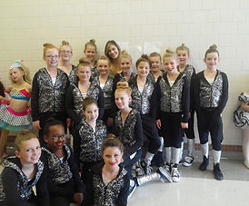 Tesla Wolfe Dance Students