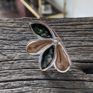 elk ivory custom ring