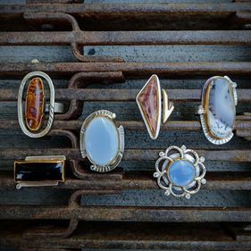 sterling silver, ring, statement, one of a kind, handmade, colorful, bold, western, style, fashion,
