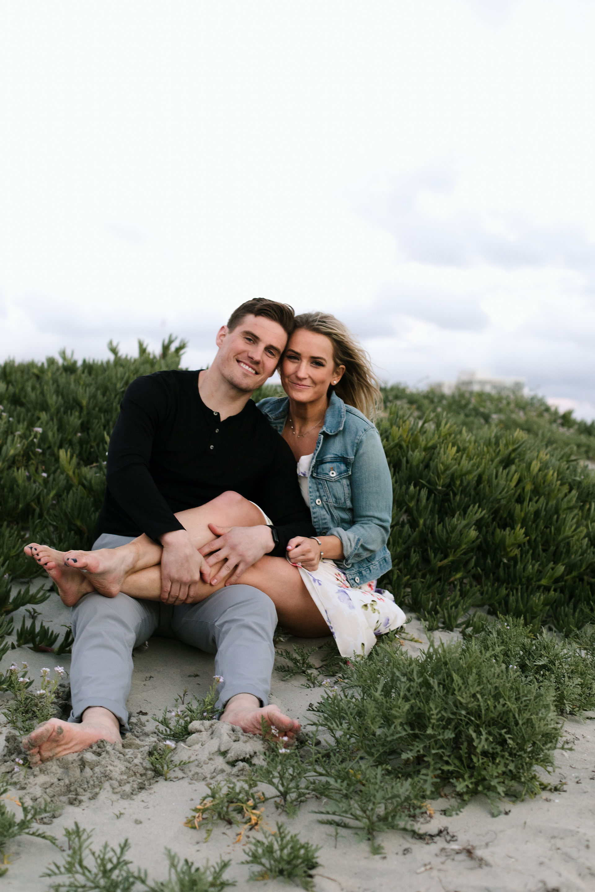 San Diego Coronado California Proposal Surprise Engagement Session
