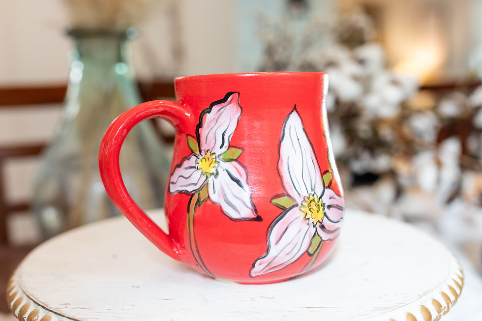 Thumbnail: 20oz RedTrillium Mug