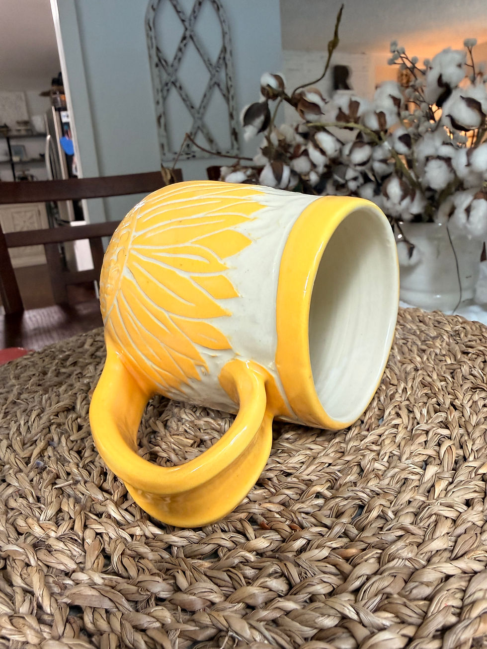 Thumbnail: Sunflower Ceramic Mug