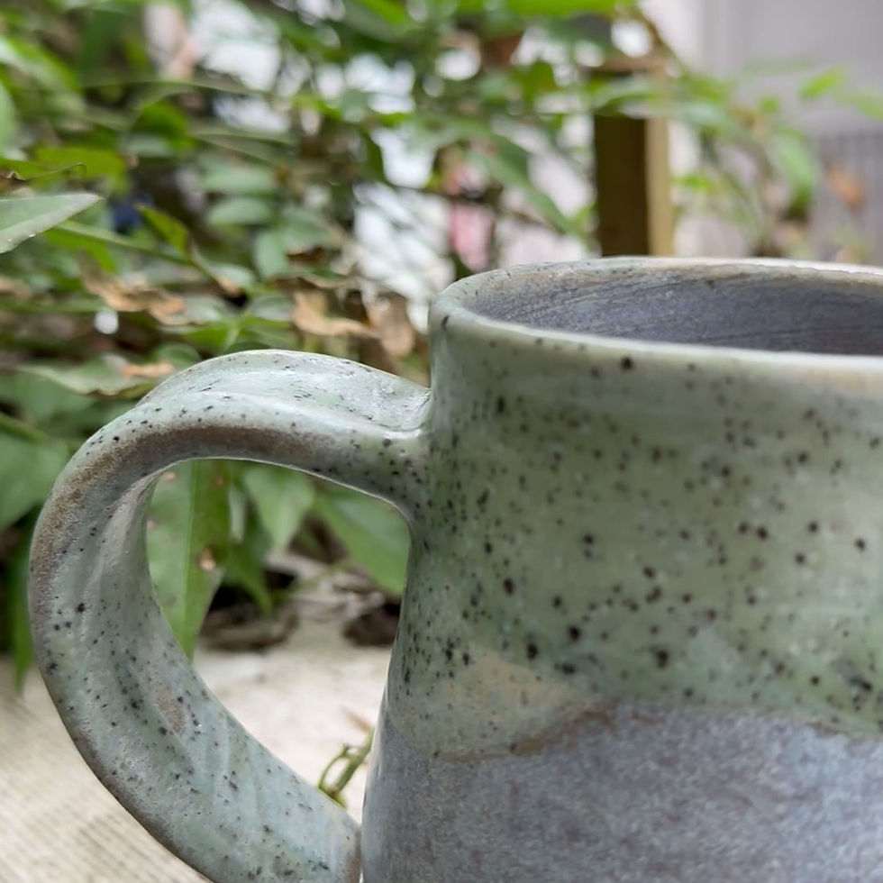 Thumbnail: 15oz Sage Green Top with Chocolate Mug