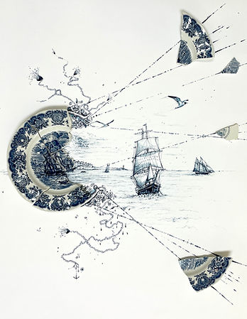 Sailing Ships with Gulls and Schooner.jpeg