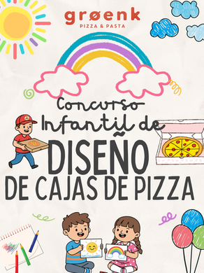 Concurso de Arte para la Caja de Pizza Groenk 2026