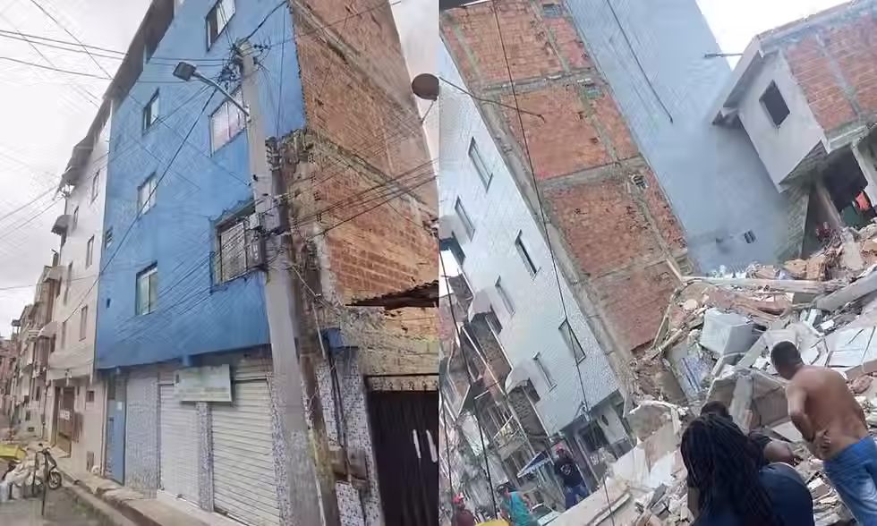 Identificados os três trabalhadores mortos após desabamento de prédio em Salvador