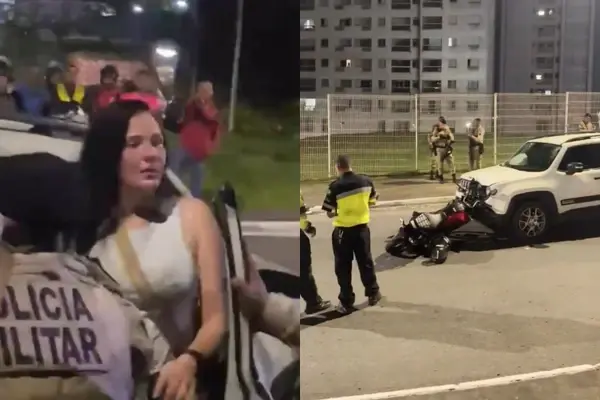 Acidente no Cabula deixa motociclista ferido e envolve investigadora da Polícia Civil