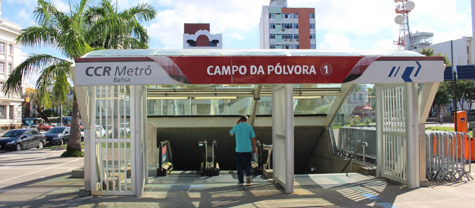 Esquema especial reforça metrô para jogo na Fonte Nova