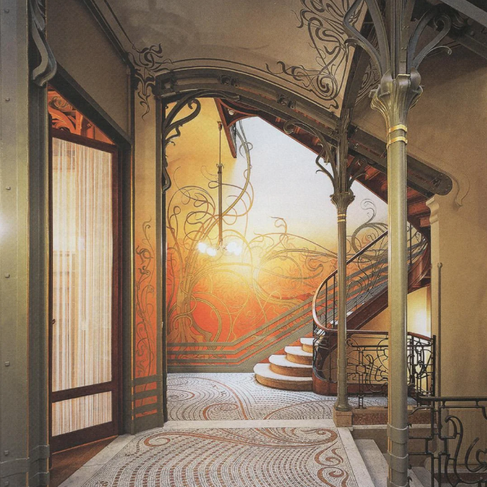 Interior at the Hotel Tassel