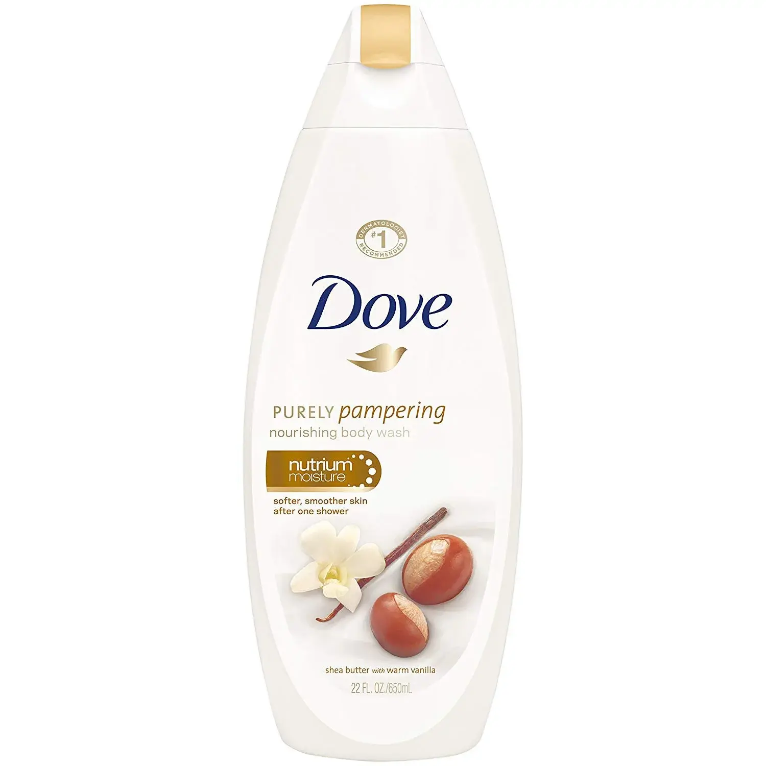 Dove Purely Pampering Nutrium Moisture Nourishing Body Wash, Shea Butter with Wa