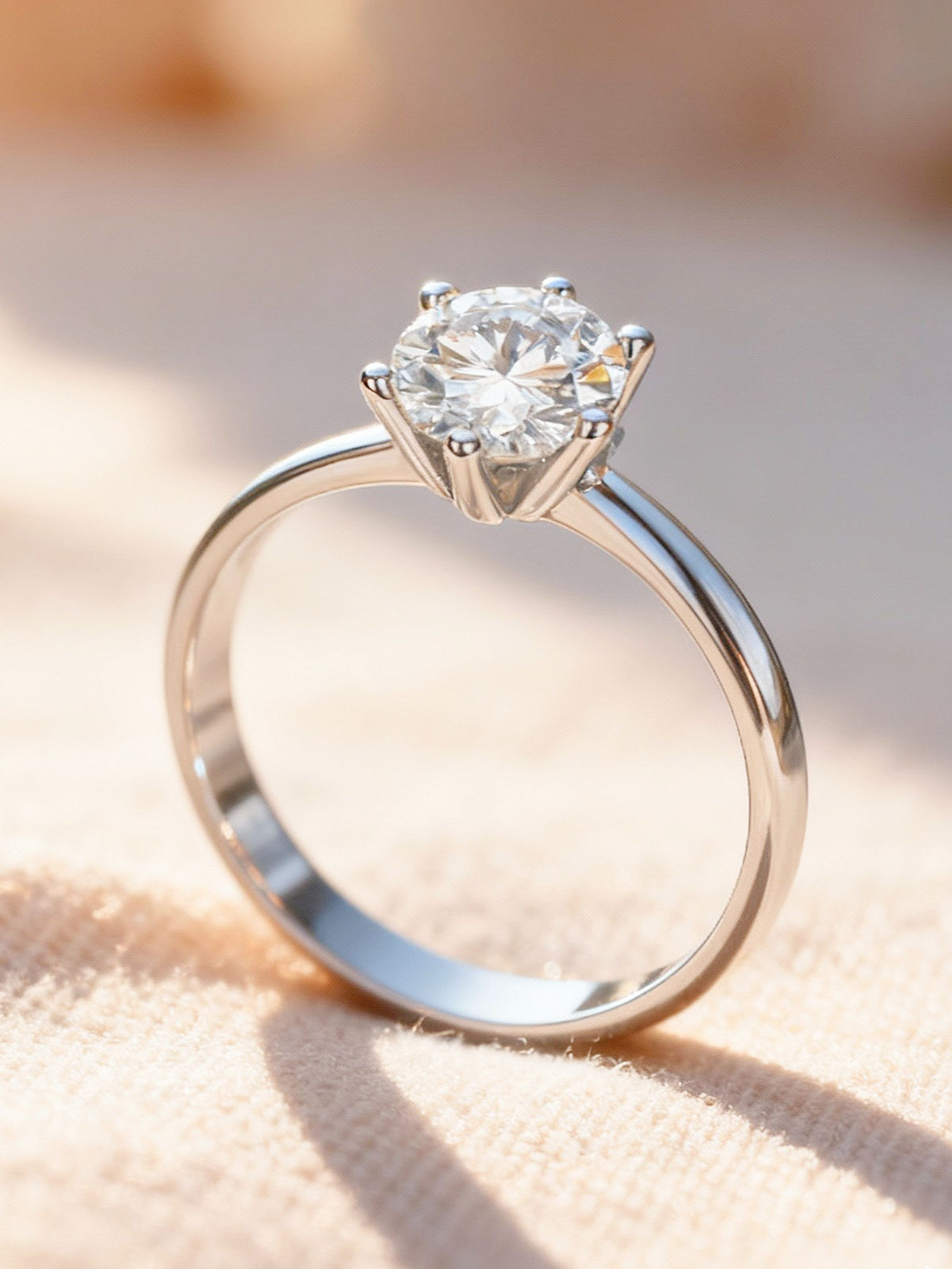 ANILLO MOISSANITA ETERNA