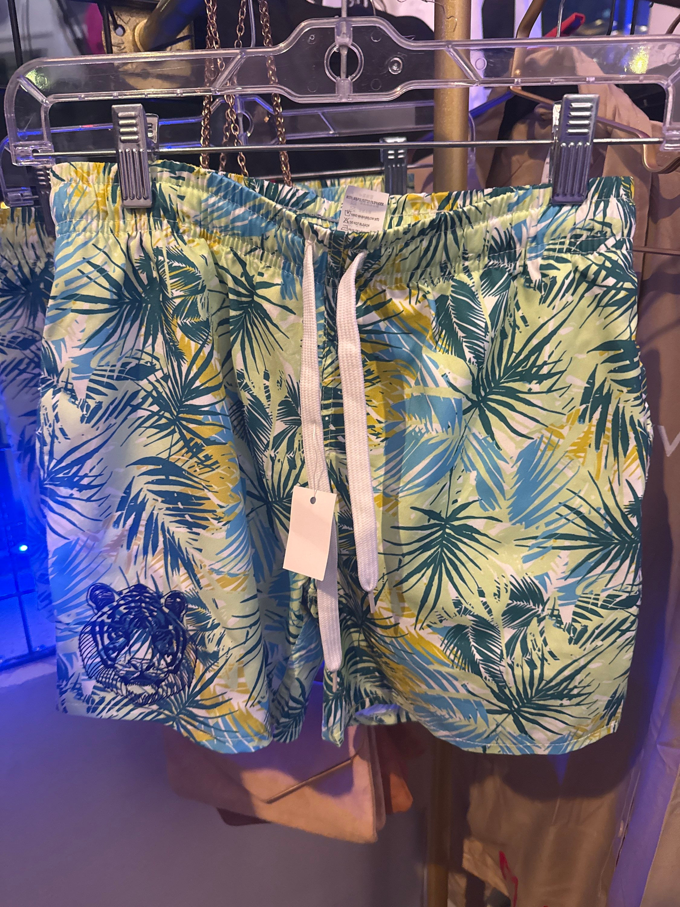Tropical Swim Trunks