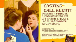 Fall 2021 Casting Process Begins