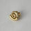 Miniatura: Anel Espiral Dourado