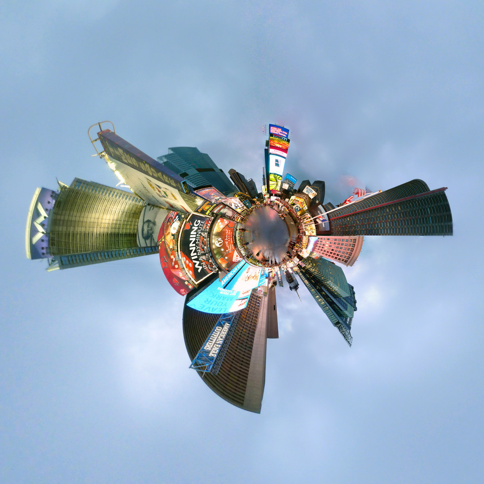 Spherescape 360 Panorama Times Square in New York City