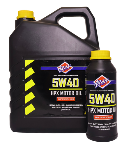 5W40 HPX Motor Oil | Aran Website